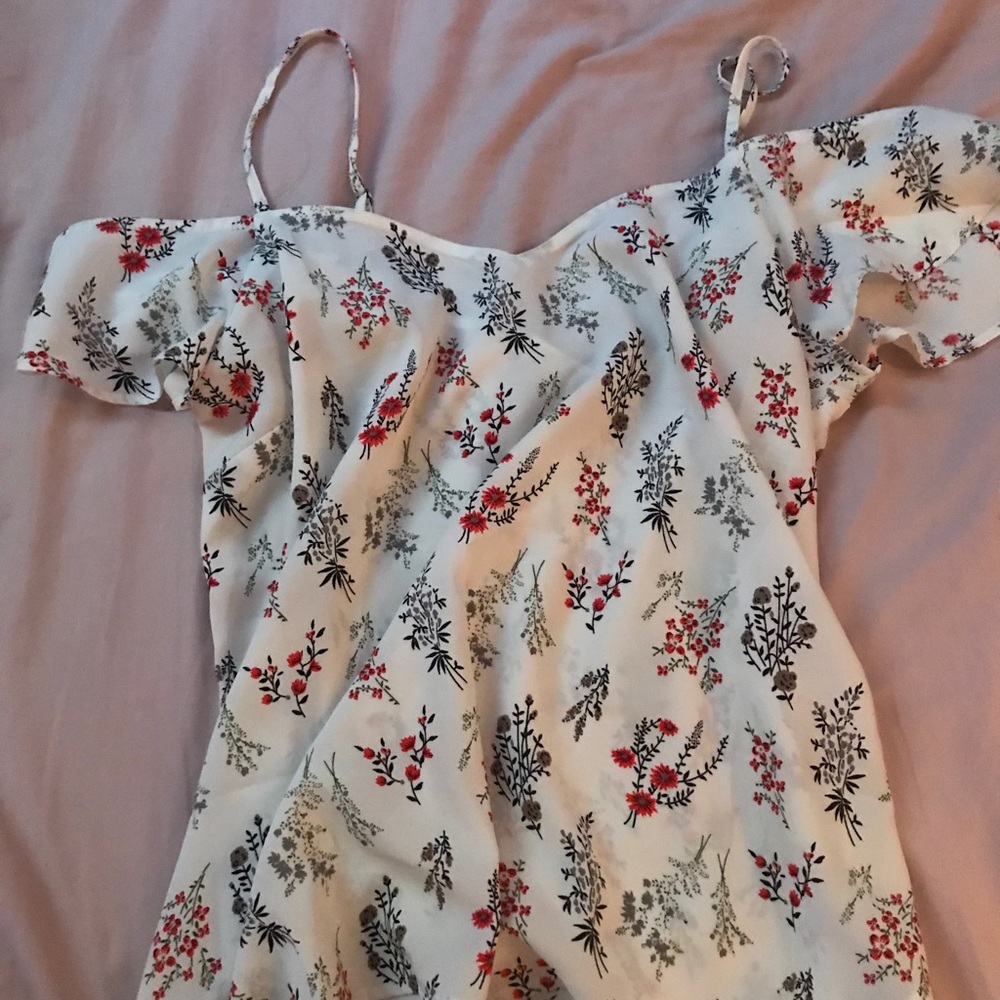 Forever21 Flower Blouse